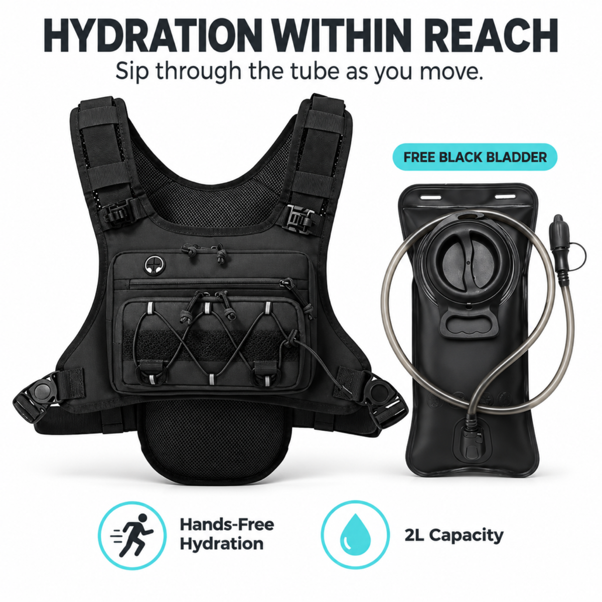 Hydravo Tactical Hydration Vest