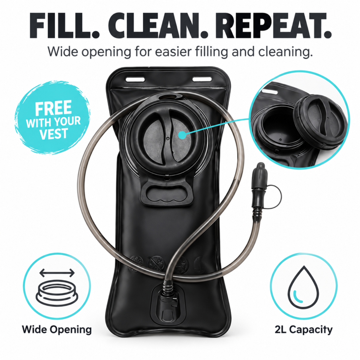 Hydravo Tactical Hydration Vest